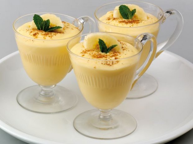 Mousse im Topf mit Mangomark