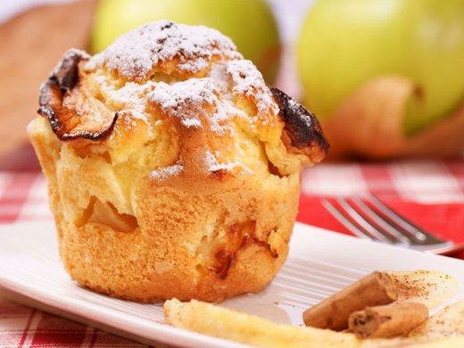 Apfel-Zimt-Muffins