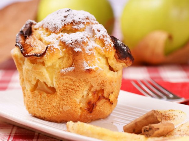 Apfel-Zimt-Muffins
