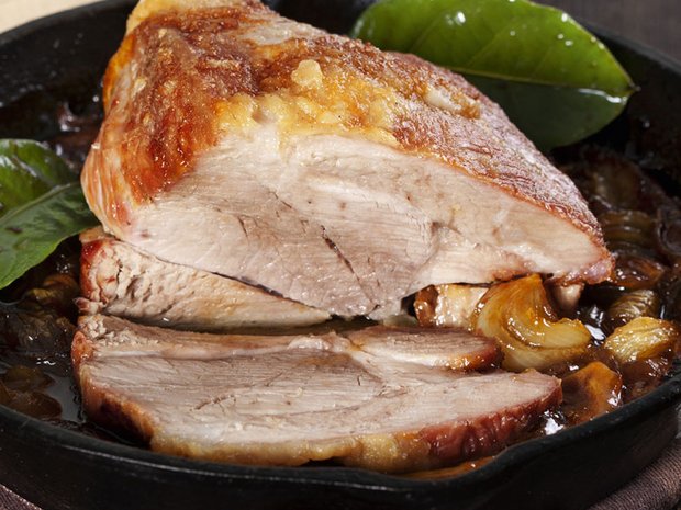 Weihnachtsbraten: Truthahn mit Ingwer